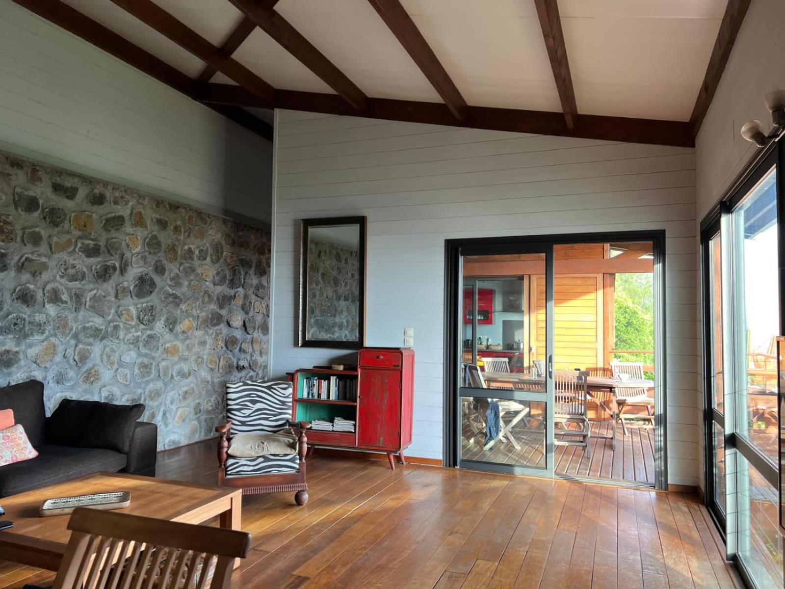 Villa Atypique Le Chat Perche De Grand Anse Petite Île 外观 照片